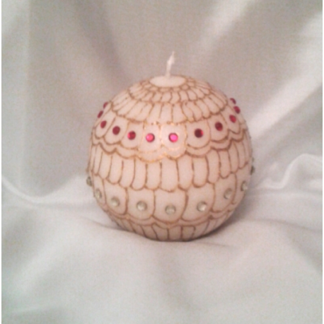 Glob cu decor henna