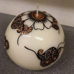 Glob cu decor henna